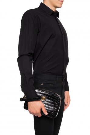 Clutch with metal logo, zdjęcie 2 Clutch with metal logo od Versace